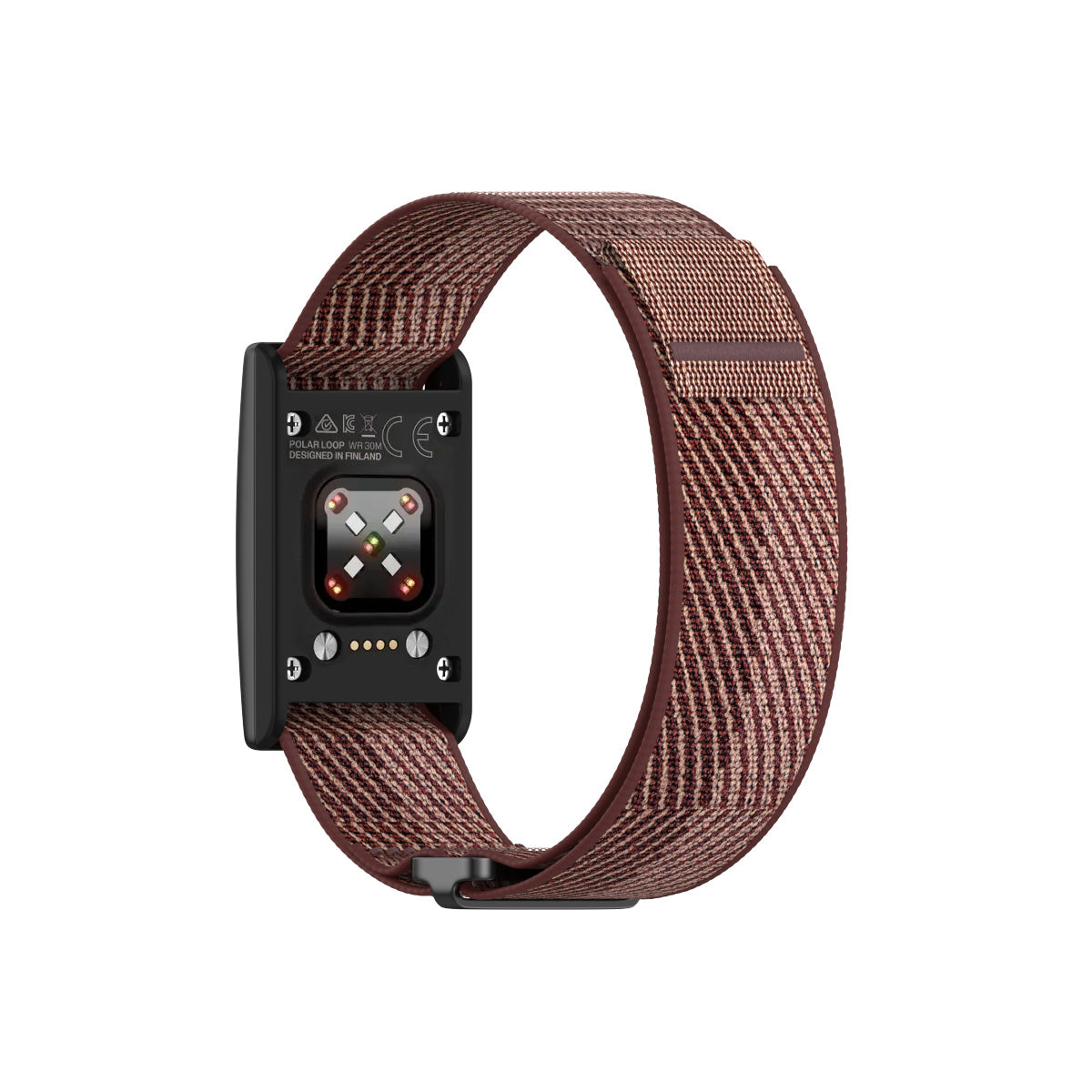 Polar Loop nylon band (wijnrood)
