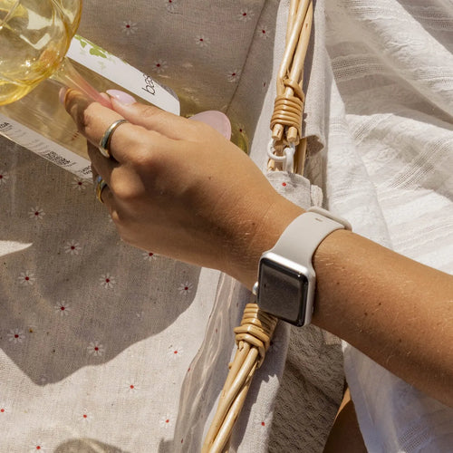 xoxo Wildhearts Apple Watch Silicone Strap (Starlight)