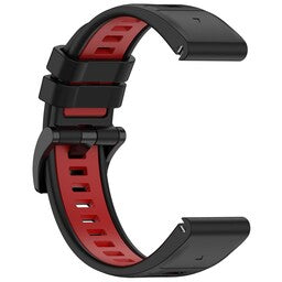 Garmin Instinct E - 45mm sport gesp band (zwart/rood)