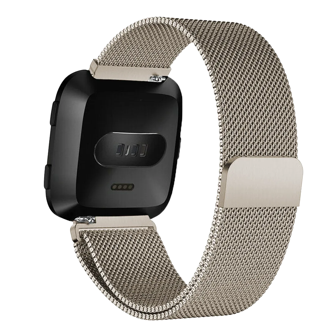 Fitbit Versa (2) Milanese band (champagne)