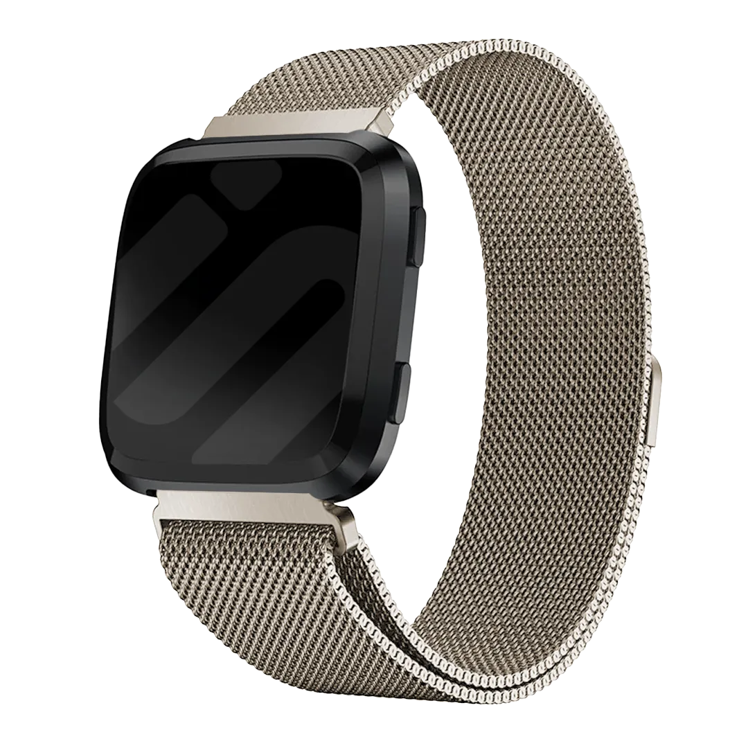 Fitbit Versa (2) Milanese band (champagne)