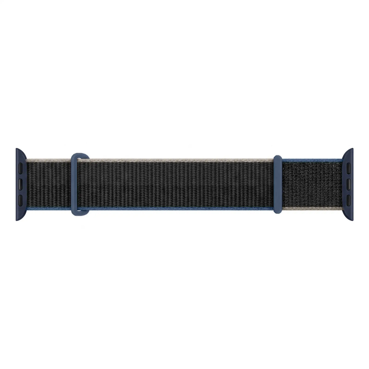 Apple Watch nylon loop bandje (charcoal)