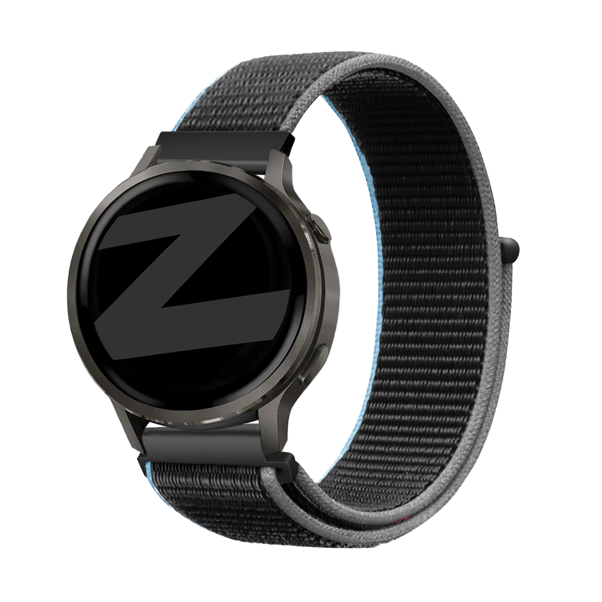 Bandz Garmin Venu 4 - 45mm nylon loop band (charcoal)