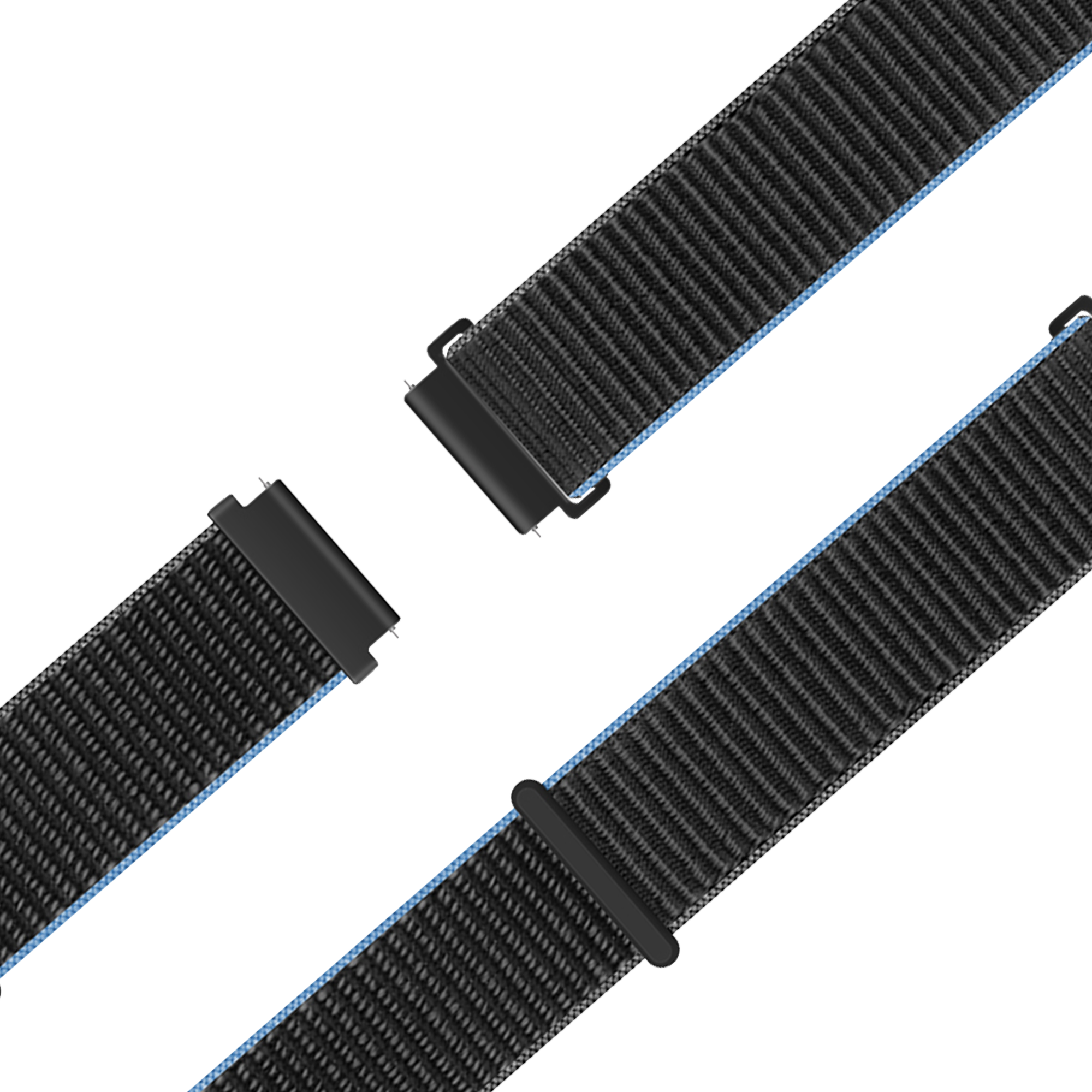 Bandz Garmin Vivoactive 4 nylon loop band (charcoal)