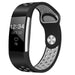 Fitbit Charge 2 sport band (zwart/grijs)