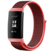 Fitbit Charge 4 nylon band (zwart/koraal)