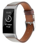 Fitbit Charge 4 Leather Strap (Dark Grey)