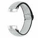 Fitbit Charge 4 elastisch bandje (zwart/wit)