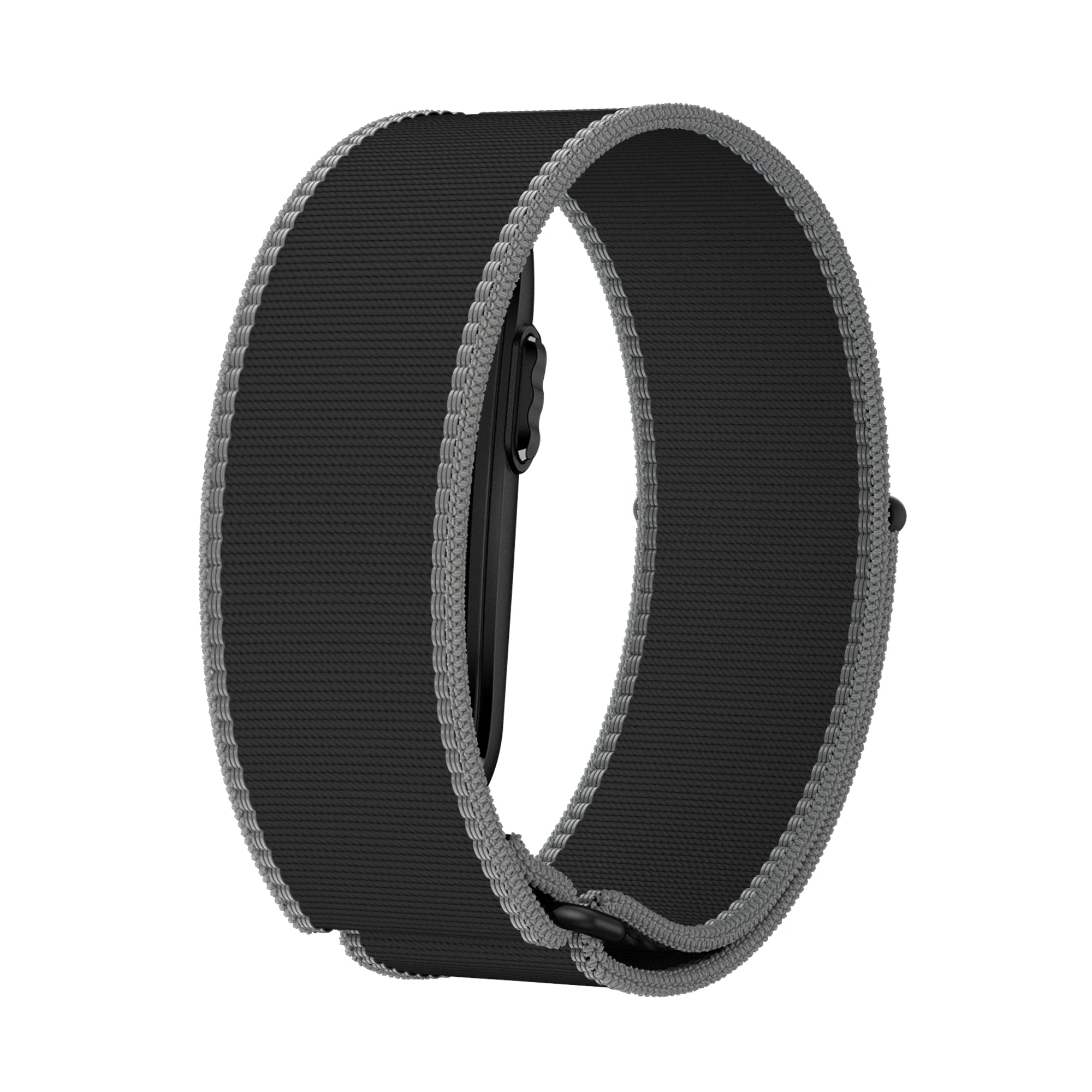 Bandz Garmin Cirqa nylon band voor biceps (charcoal)