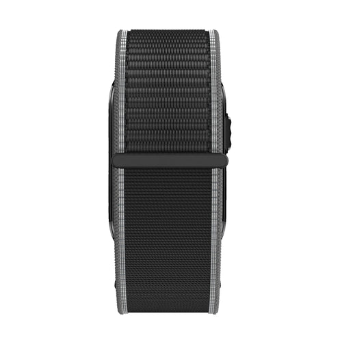 Bandz Garmin Cirqa Nylon Strap for Biceps (Charcoal)