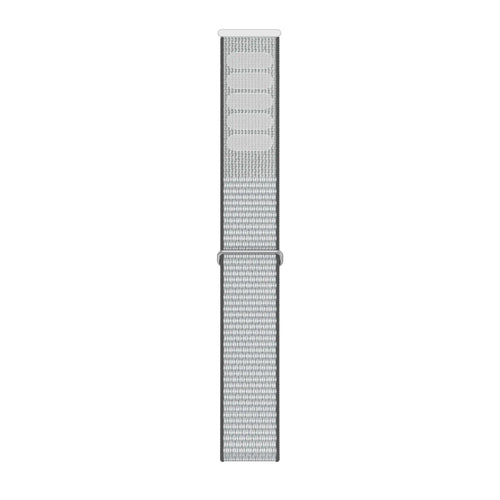 Bandz Garmin Cirqa Nylon Strap 'Classic' (Grey/White)