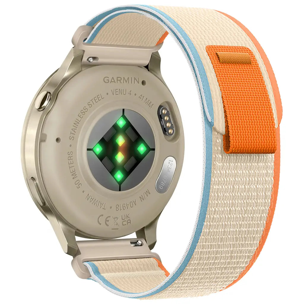 Garmin Approach S44 Trail Nylon Strap (Creme)