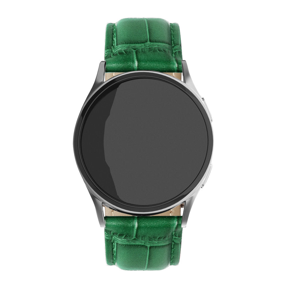 Huawei Watch GT 4 - 46mm Leather Crocodile Grain Strap (Green)