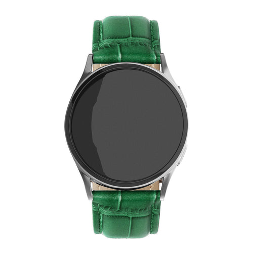 ICE Smart TKS Rectangular 1.41 Leather Strap Crocodile Grain (Green)