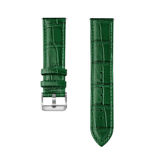 ICE Smart TKS Rectangular 1.41 Leather Strap Crocodile Grain (Green)