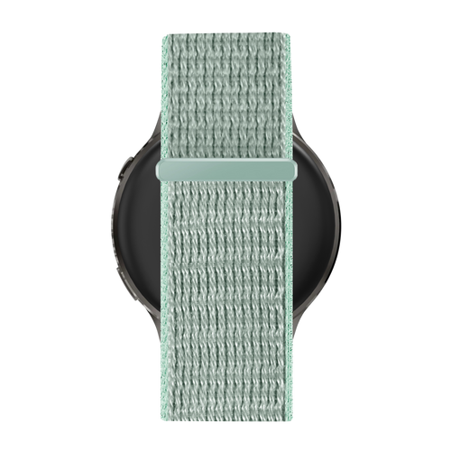 Bandz Garmin Vivomove 3s nylon loop band (licht cyaan)