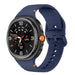 Samsung Galaxy Watch 8 - 40mm siliconen bandje (donkerblauw)