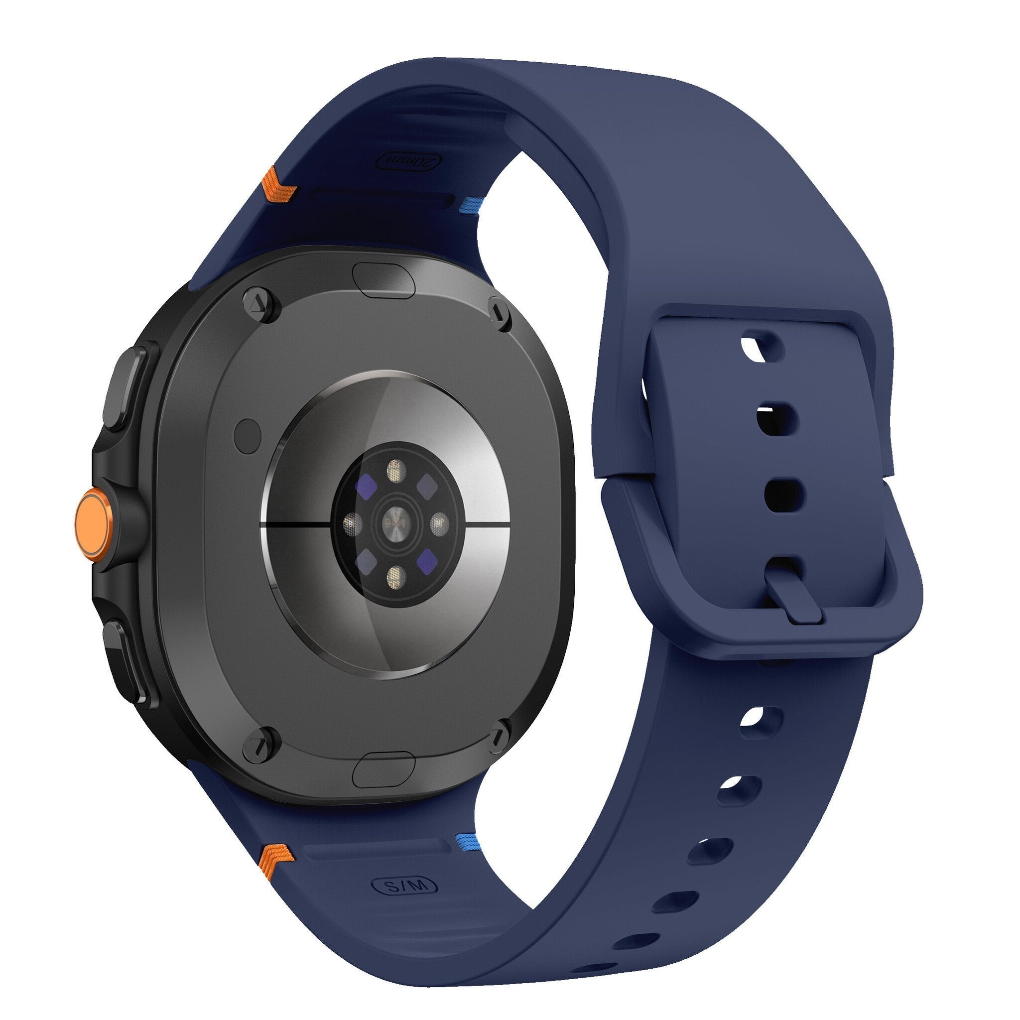 Samsung Galaxy Watch 8 - 44mm siliconen bandje (donkerblauw)