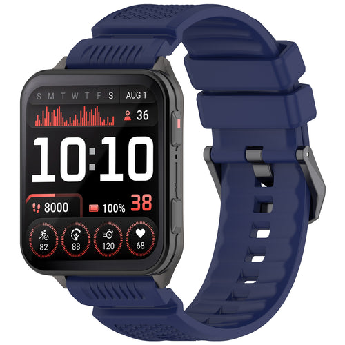 Garmin Venu X1 Silicone Strap (Dark Blue)