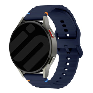 Suunto Race (S) wave siliconen bandje (donkerblauw)
