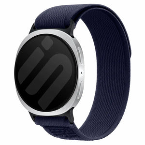Samsung Galaxy Watch 8 - 44mm trail nylon band (donkerblauw)