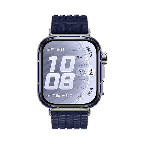 Huawei Watch Fit 5 Ultra Thin Nylon Strap (Dark Blue)