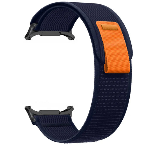 Samsung Galaxy Watch Ultra 2 trail nylon band (donkerblauw)