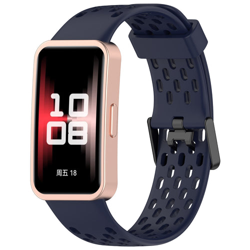 Huawei Band 9 siliconen air bandje (donkerblauw)