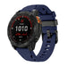 Garmin Epix Pro (Gen 2) 51mm race siliconen band (donkerblauw)