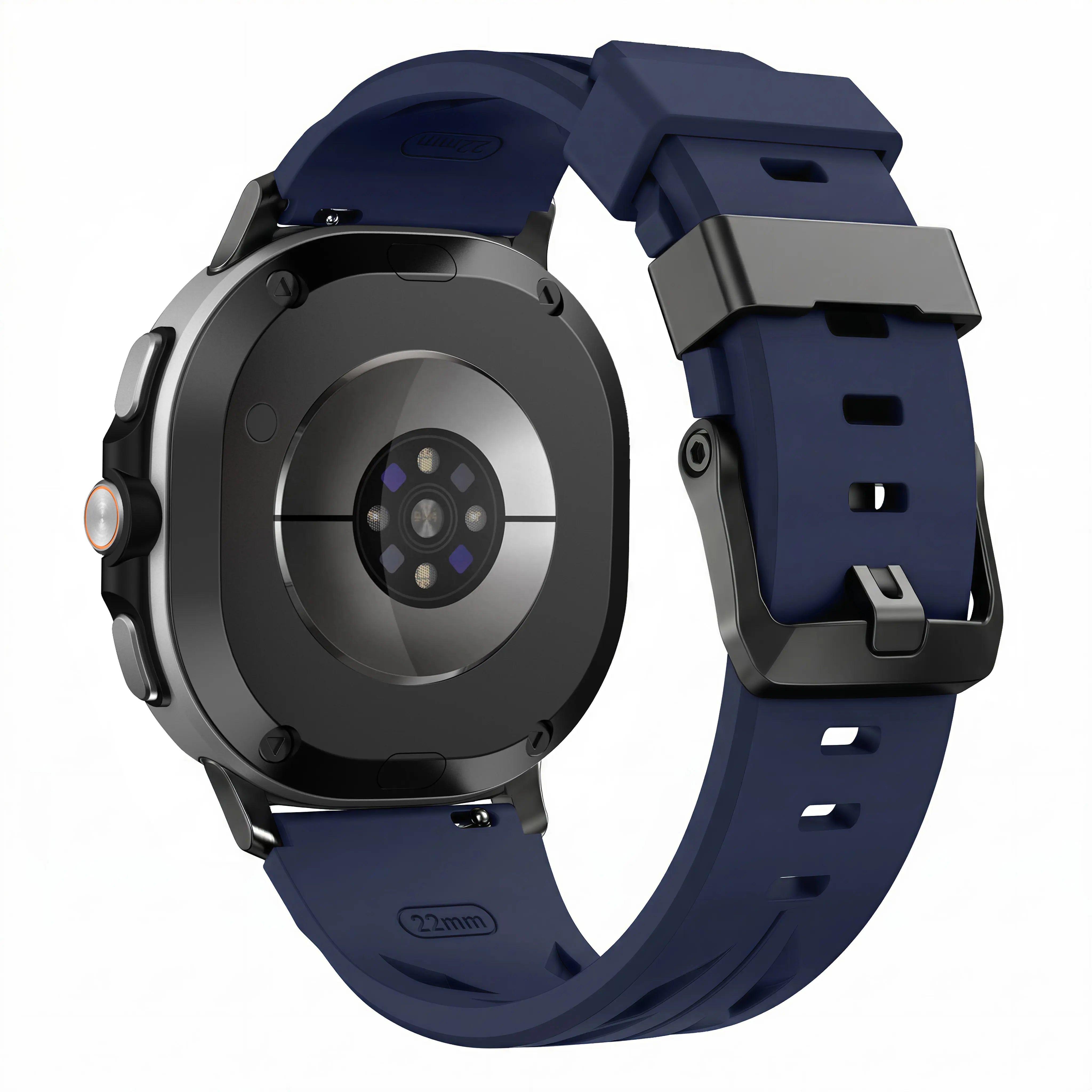Samsung Galaxy Watch 8 Classic Race Silicone Strap (Dark Blue)