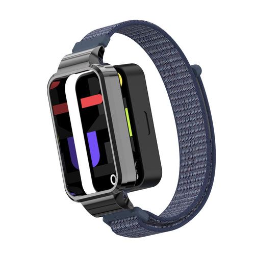 Xiaomi Smart Band 9 Active nylon bandje (donkerblauw)