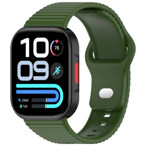 Redmi Watch 4 Silicone Classic Strap (Dark Green)