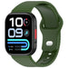 Redmi Watch 6 Lite Silicone Classic Strap (Dark Green)