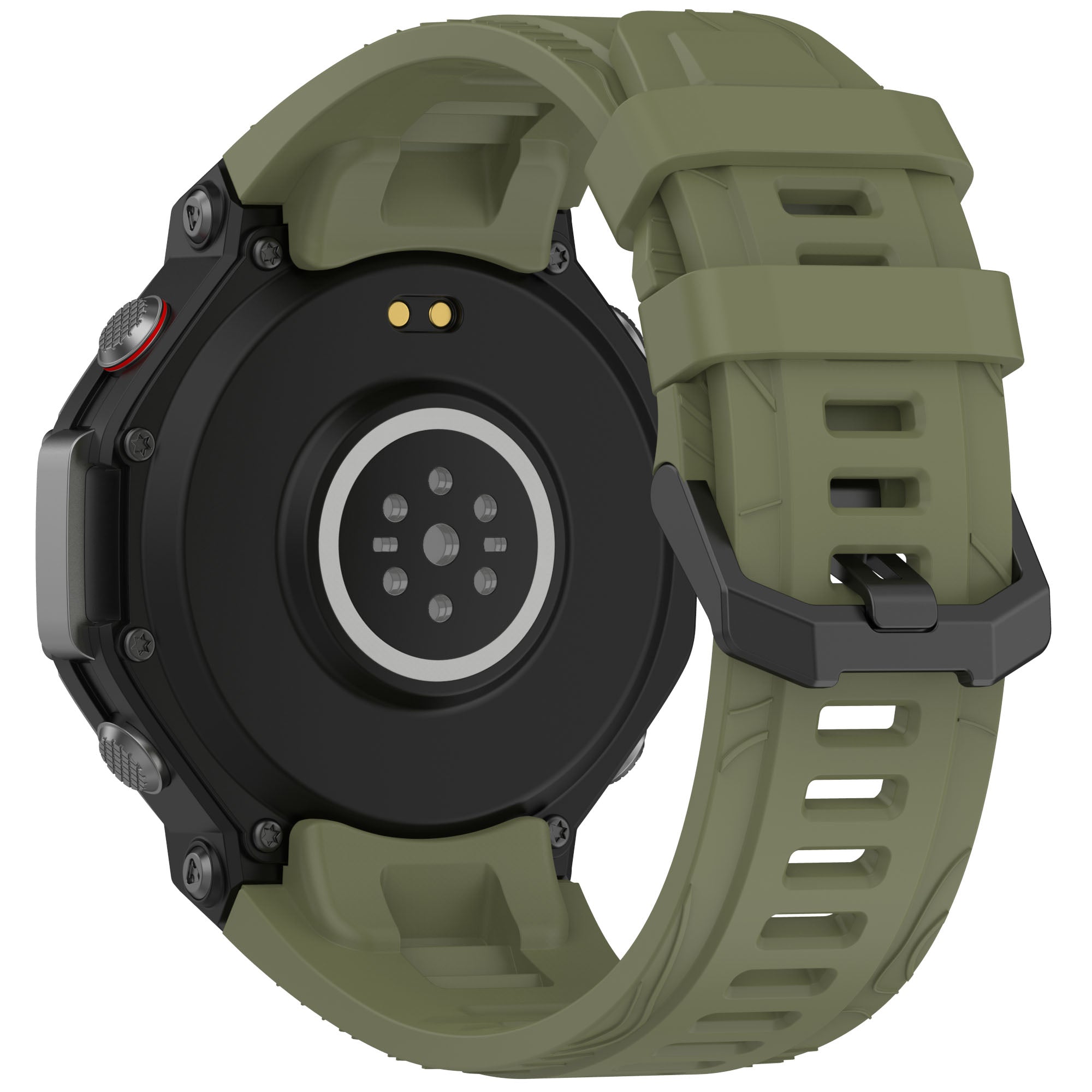 Amazfit T-Rex 3 siliconen bandje (donkergroen)