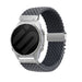 Garmin Quatix 8 Pro - 47mm Braided Strap P-Buckle (Dark Grey with Silver)