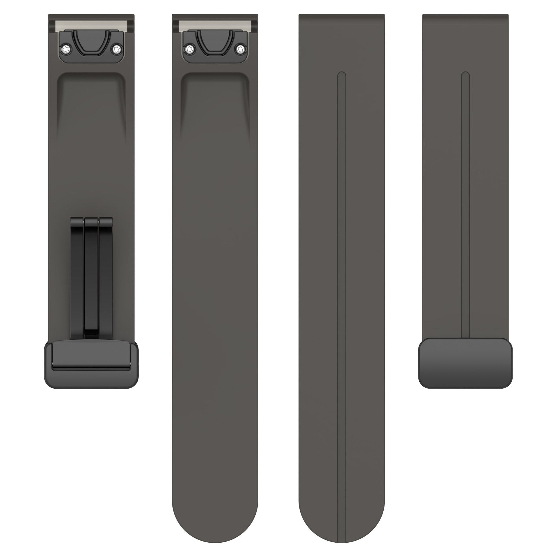 Amazfit T-Rex Ultra 2 sport band met D-buckle (donkergrijs)