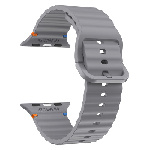Apple Watch Ultra Wave bandje (donkergrijs)