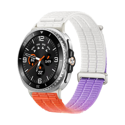 Samsung Galaxy Watch 8 Classic Nylon Air Strap (Gradient Orange)