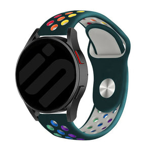 Amazfit GTS 4 Sport Strap (Pine Green/Colourful)