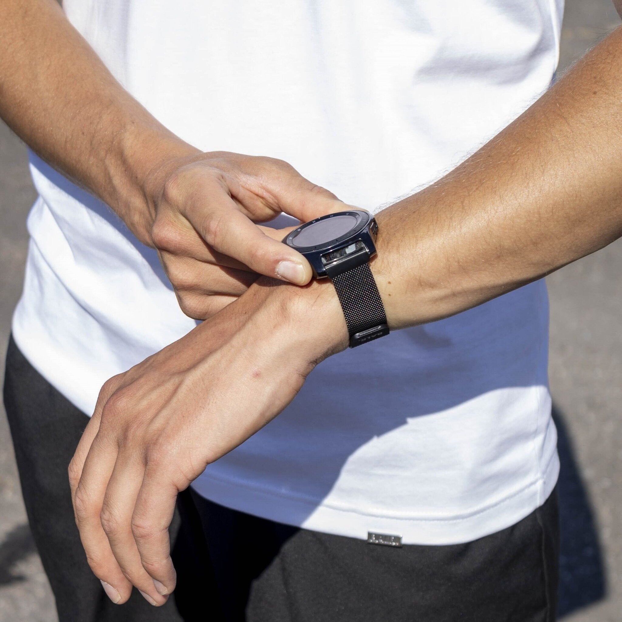 BALR Amazfit GTR 2 Milanese band (zwart)