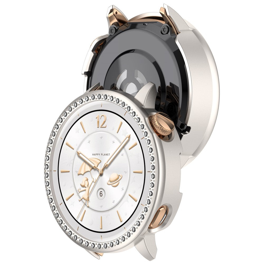 OnePlus Watch 3 - 43mm diamond hard case (transparant)