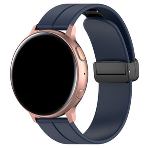 Amazfit GTS 4 D-Buckle Silicone Strap (Dark Blue)