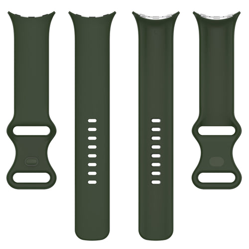 Google Pixel Watch 4 - 45mm Silicone Classic Strap (Dark Green)