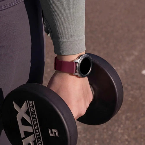 Samsung Galaxy Watch 4 40mm sport bandje (bordeaux)