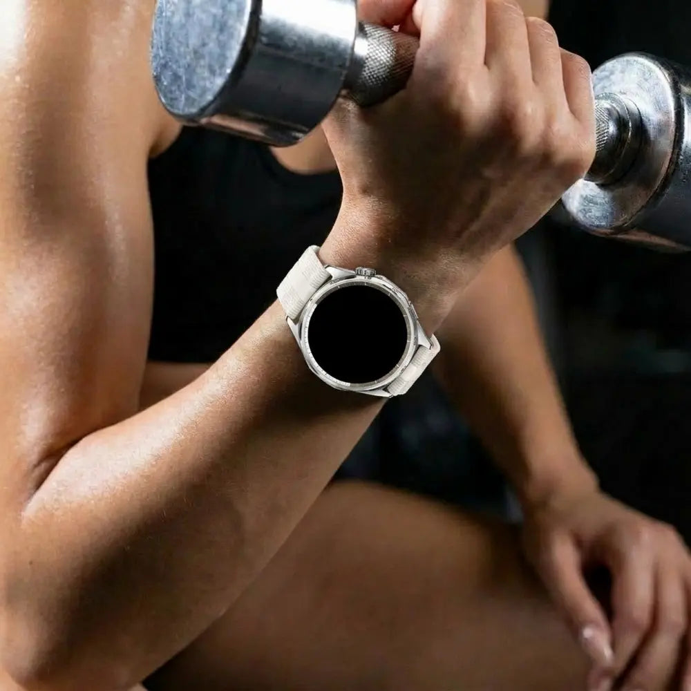 Samsung Galaxy Watch 7 - 40mm Silicone Active Strap (Starlight)