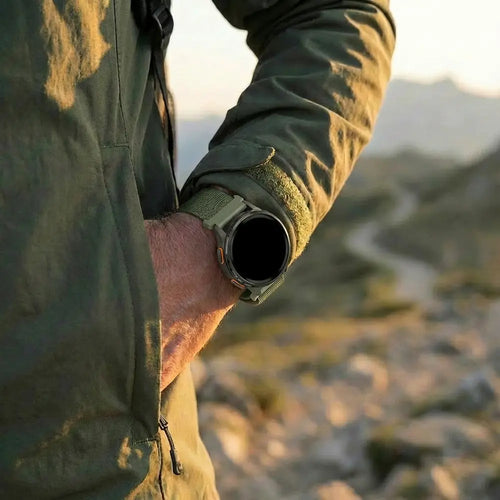 Bandz Gard Pro Health Smartwatch 3 - 41mm Alpine bandje (olijfgroen)