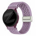 Bandz Garmin Forerunner 165 Vintage Nylon Strap (Light Purple)