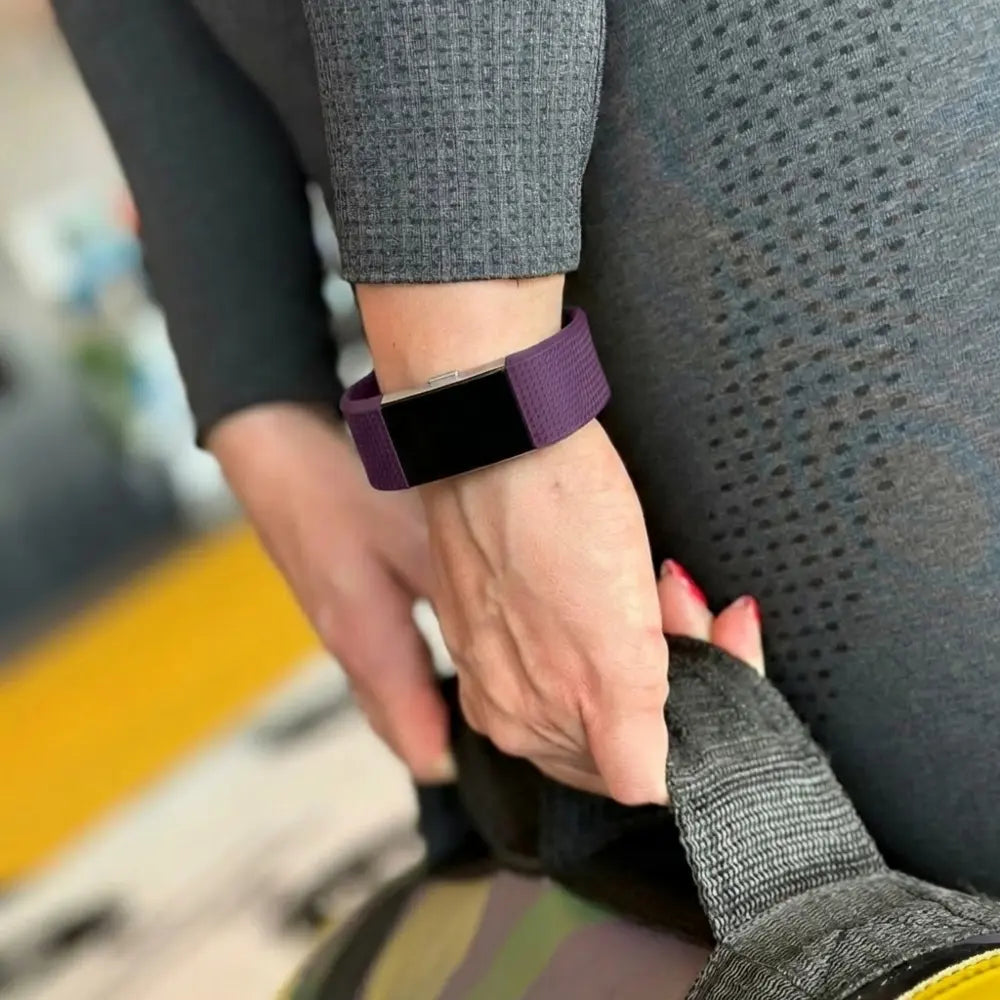 Fitbit Charge 2 Silicone Strap (Purple)