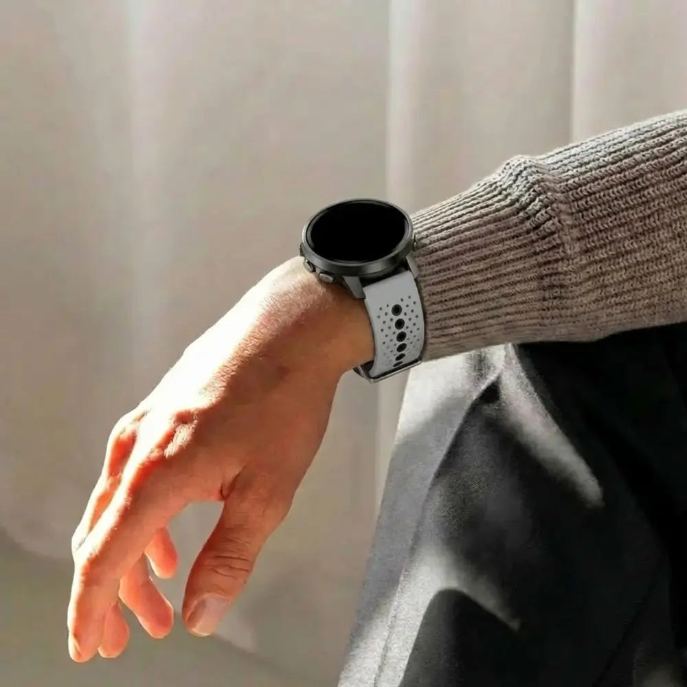 Suunto 9 Peak Silicone Strap (Grey-Black)