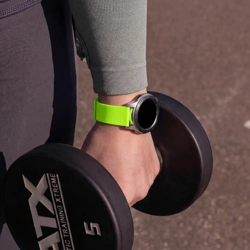 Samsung Galaxy Watch 6 Classic 43mm sport band (lichtgroen)